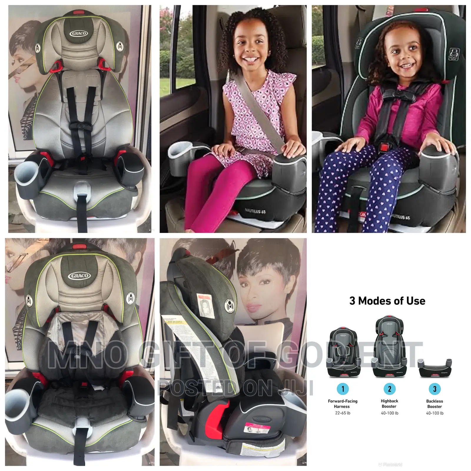 Graco Nautilus 65 3-in-1 Harness Booster, Lustre From U.S.