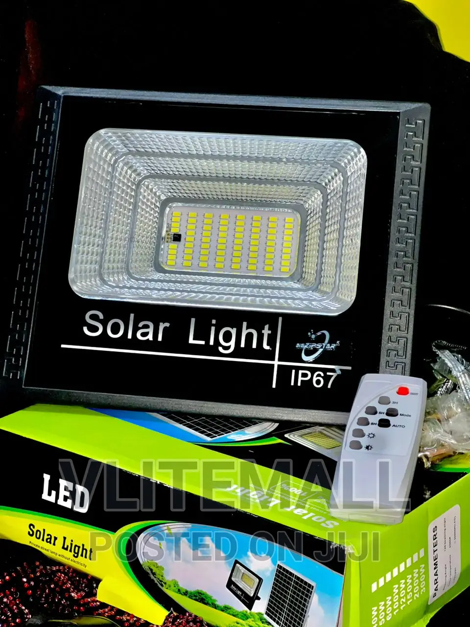 Solar Floodlights 100watts - Zipstar