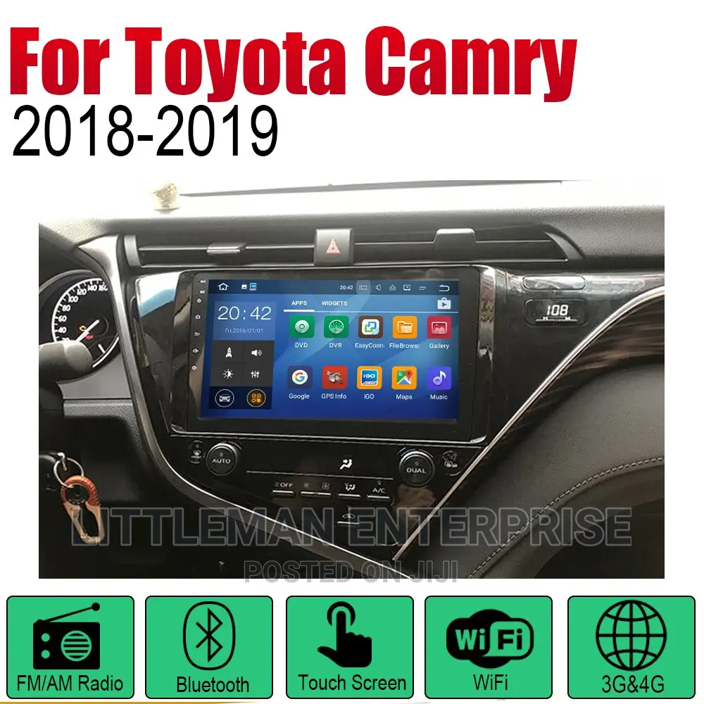 Toyota Camry 2018 – 2019 Multimedia Player +FREE CAMERA