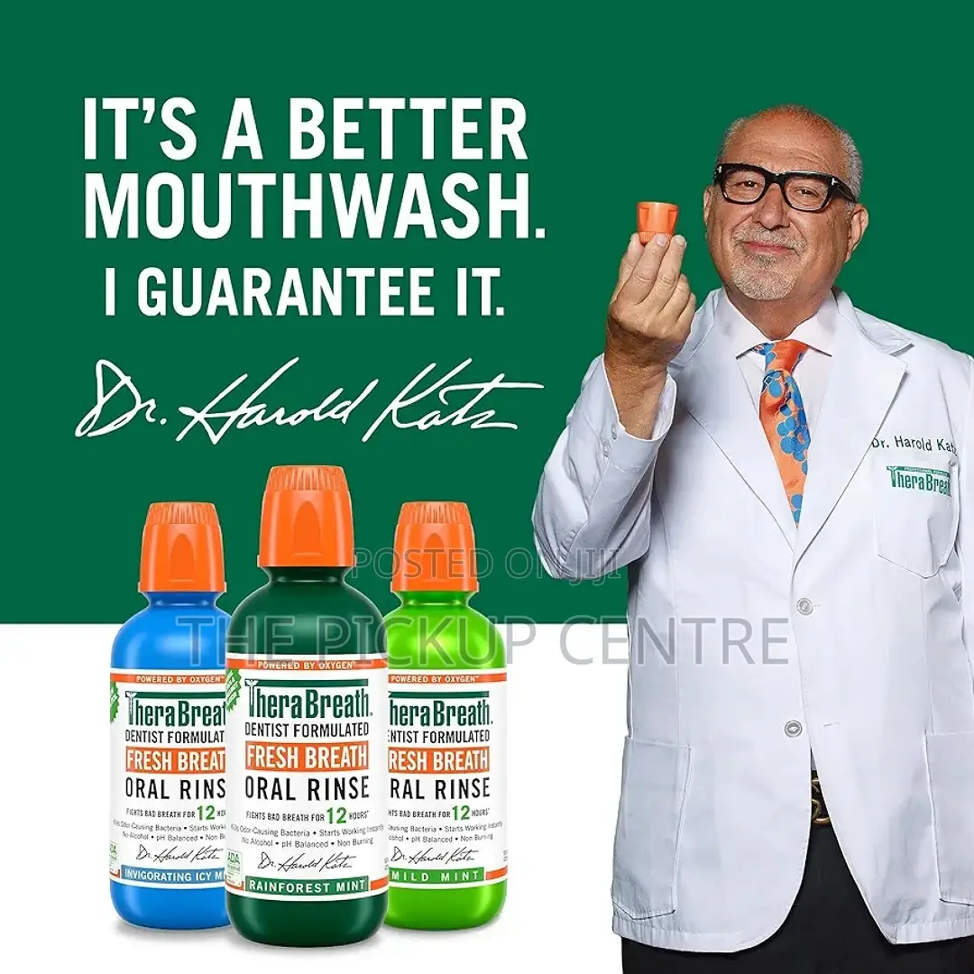 Therabreath 12-Hour Fresh Breath Oral Rinse Mouthwash 473ml