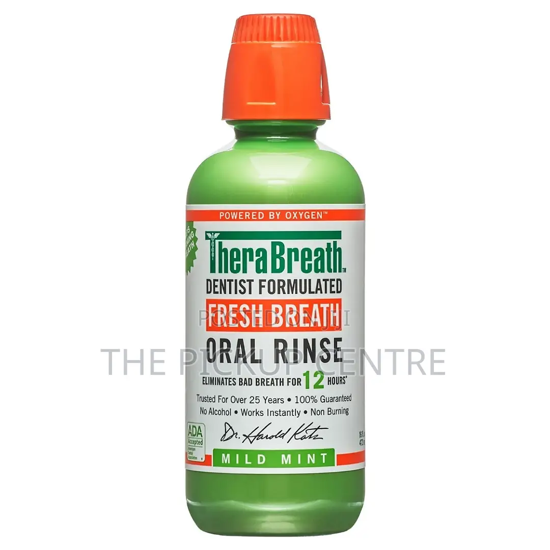 Therabreath 12-Hour Fresh Breath Oral Rinse Mouthwash 473ml