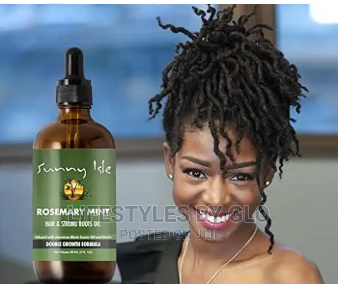 Sunny Isle Rosemary Mint Hair Growth Strong Roots Oil