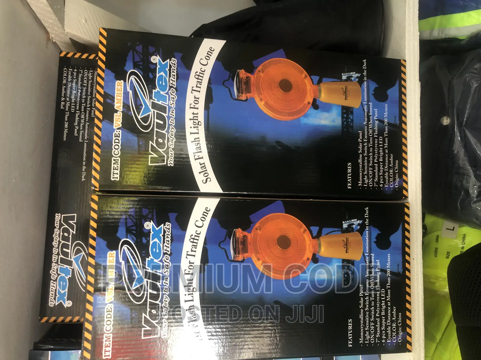 Solar Flash Light for Traffic Cone