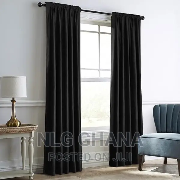 2 in 1 Pair High Quality Curtains - 140x260cm