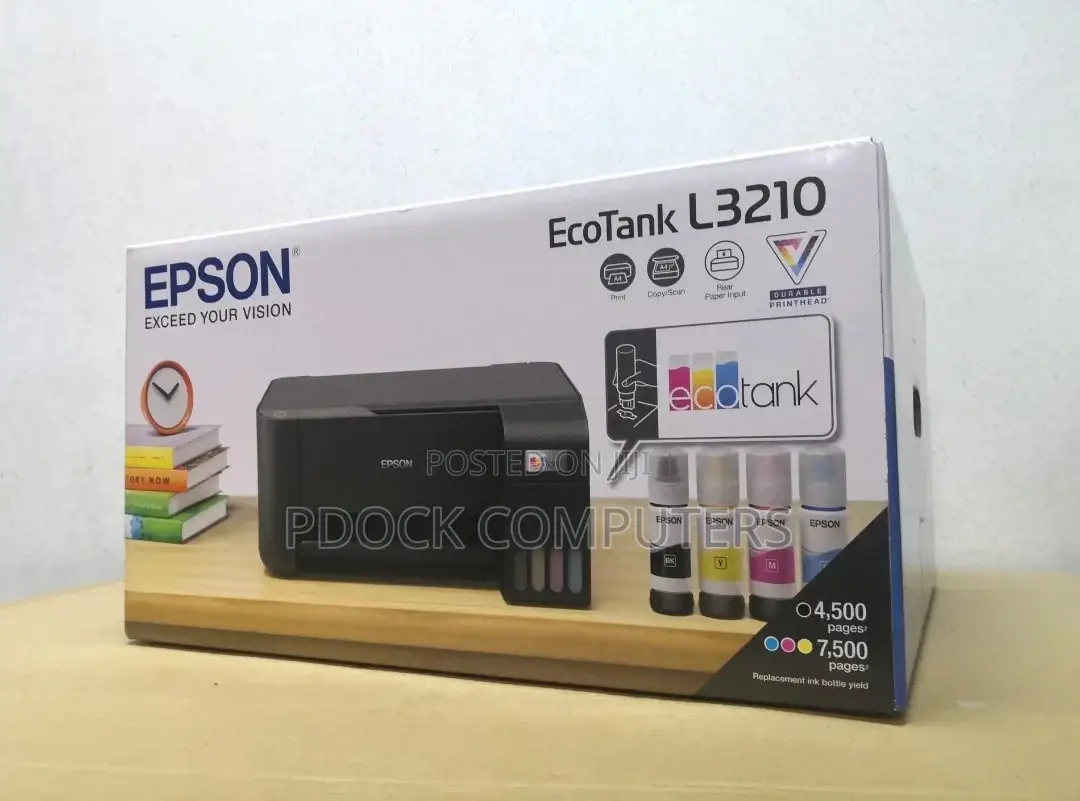Epson Ecotank L3210 A4 All-in-One Ink Tank Printer