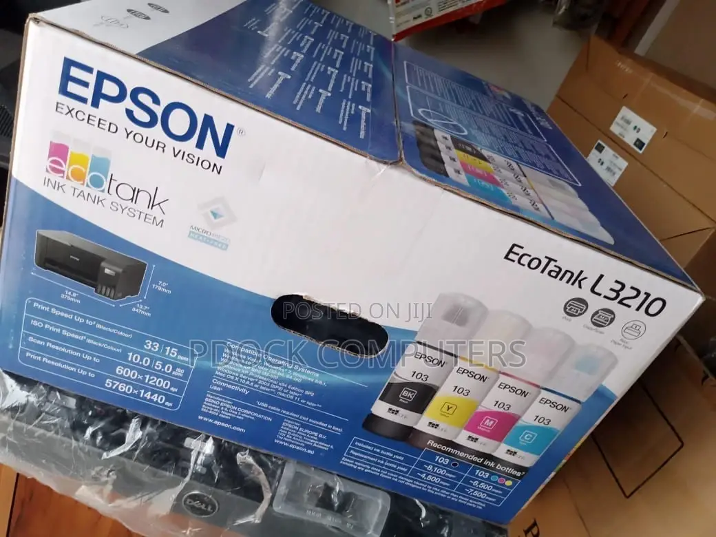 Epson Ecotank L3210 A4 All-in-One Ink Tank Printer