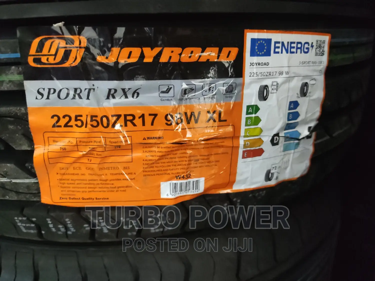 225/50zr17 Joyroad 98W XL