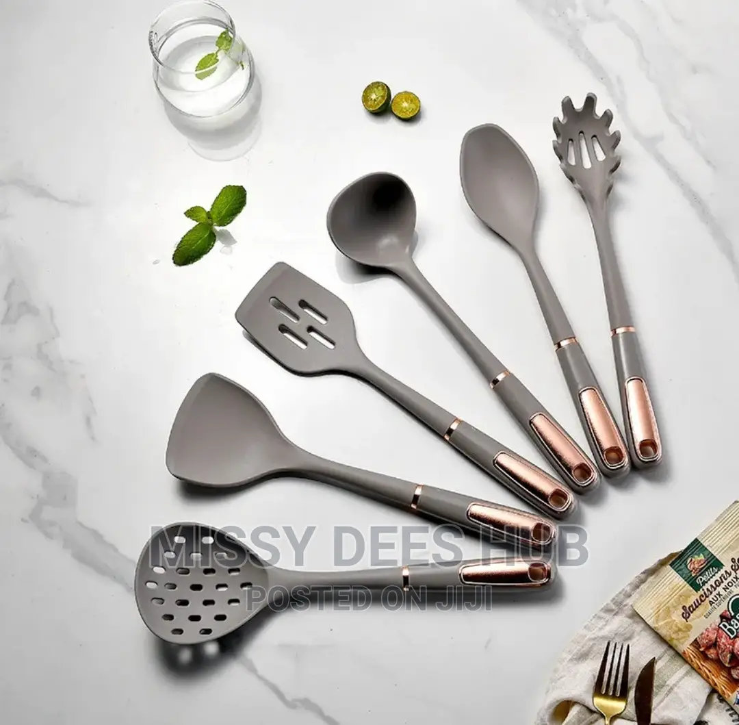 7pcs Silicone Ladle Set