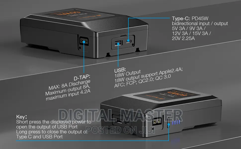Powerextra Vb004 14.4v 60wh 4.2ah v-Mount Battery