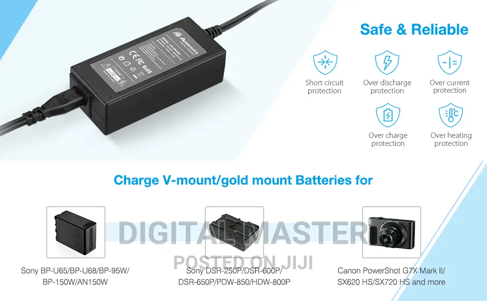 Powerextra v-Mount Battery Charger