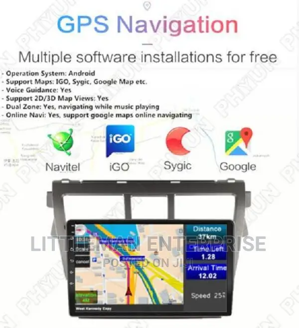 Toyota Yaris 2007-2013 Android Player +FREE CAMERA