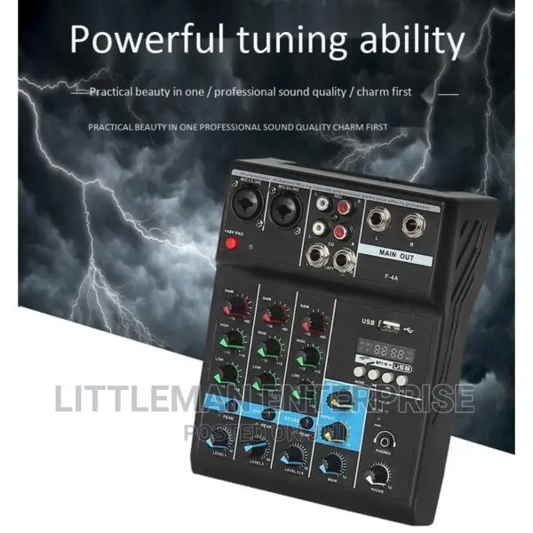 Sound Card Mixer 4 Channel