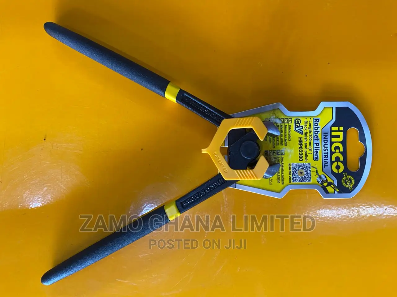 Ingco Rabbet Pliers 8" - Hrp02200