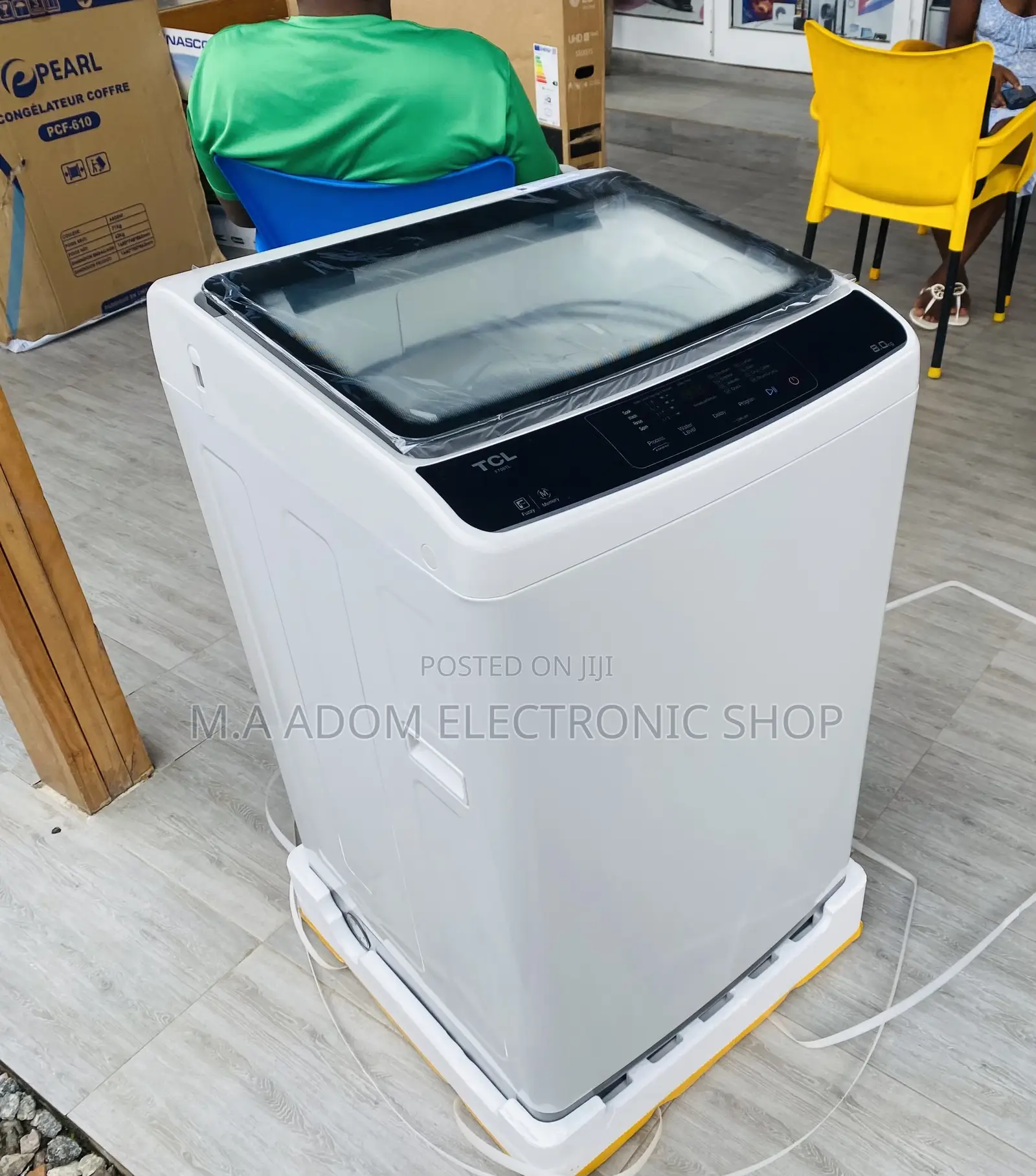 Highly Energy Saving TCL 8kg Washing Machine(708 TL).