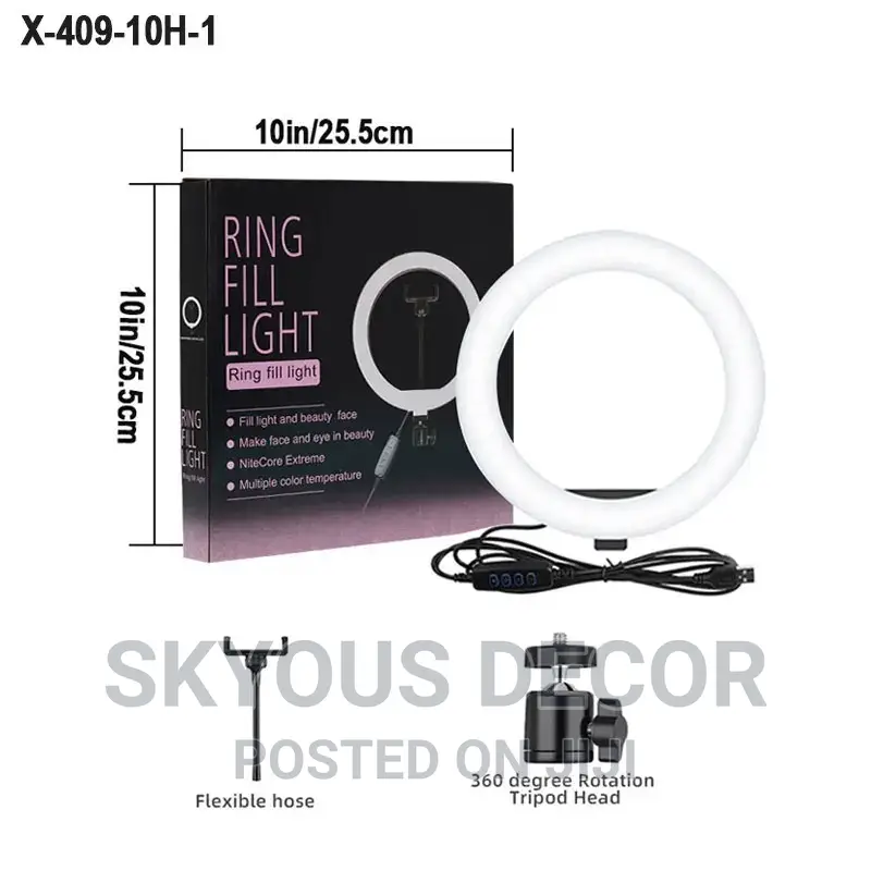 10inches Ring Light