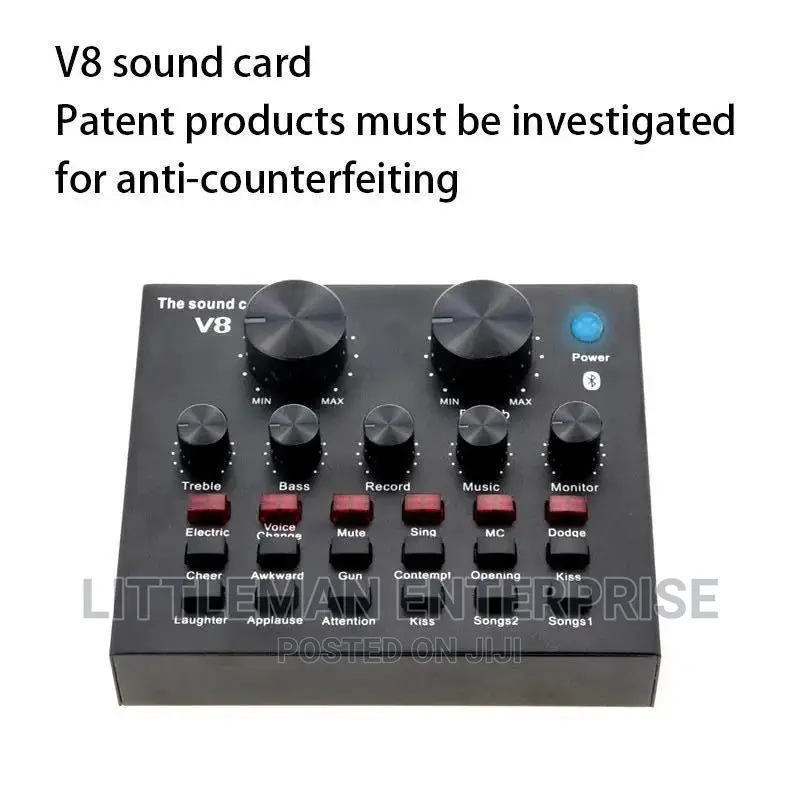 V8 Live Sound Card