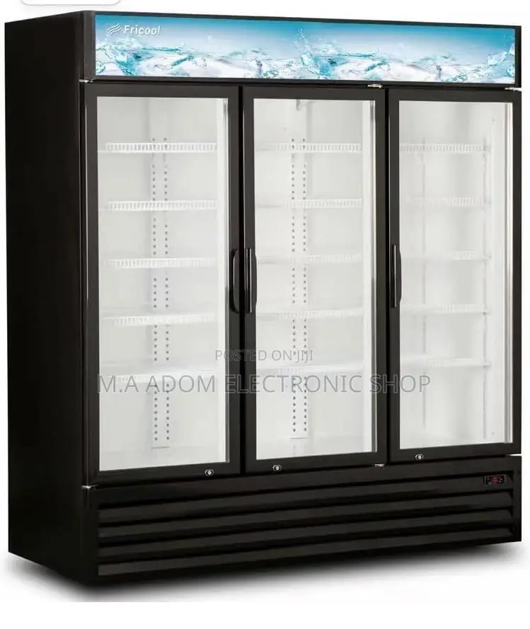 Brand New Pearl PVC-150 3 Door Display Fridge(950ltr).