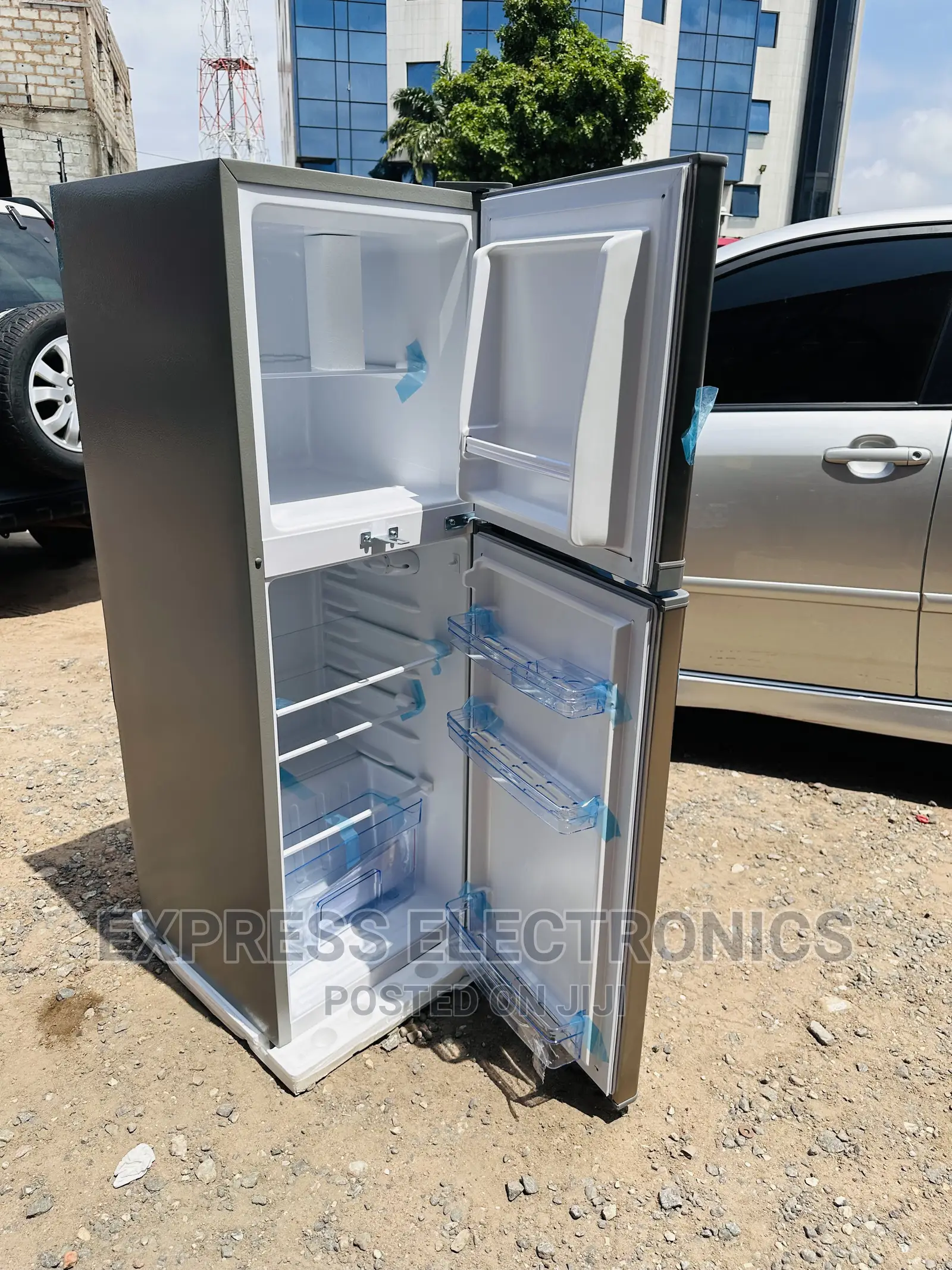 Twin Chill 20T Double Door Fridge Pearl Mini Size
