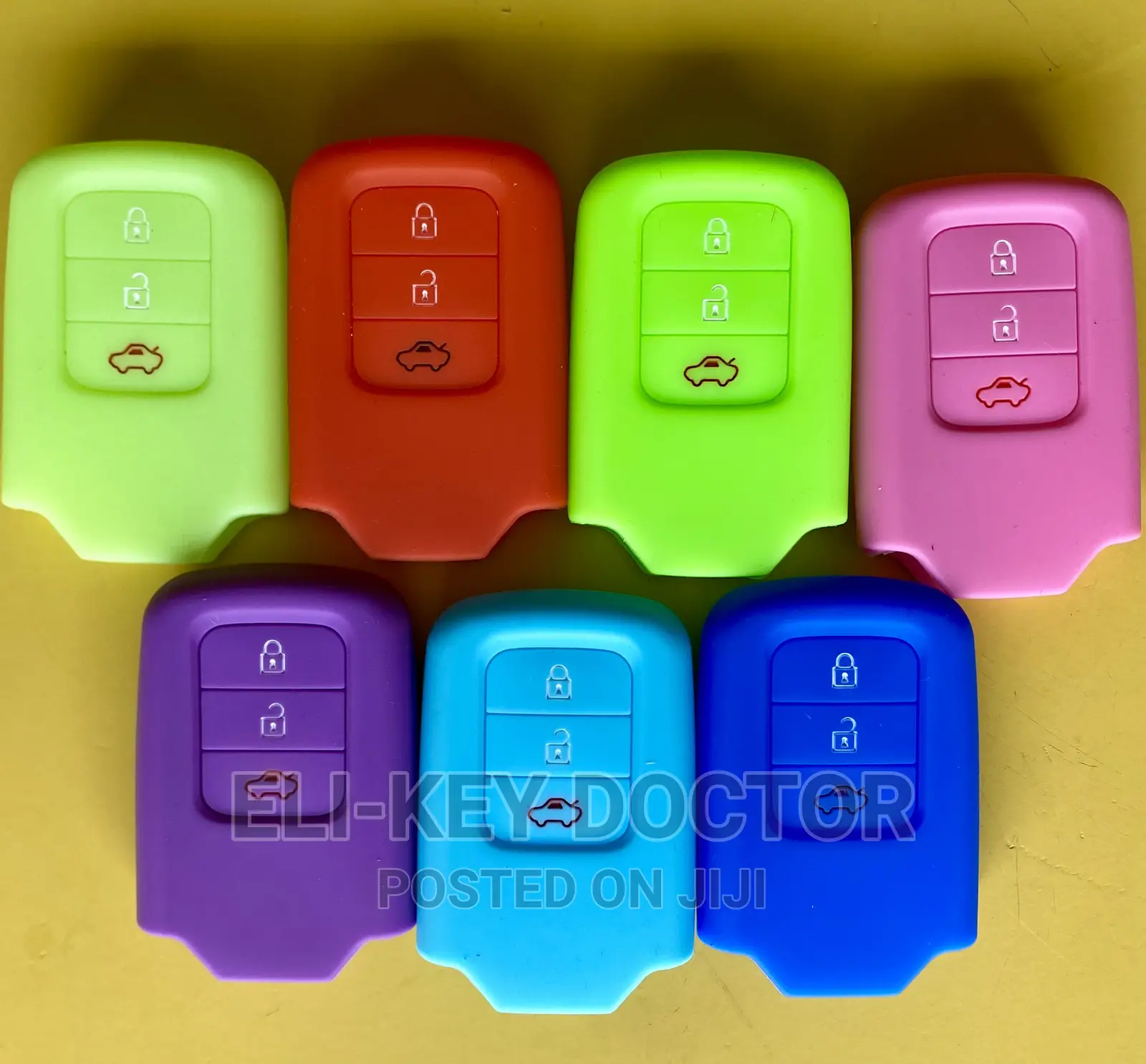 Colorful Silicon Case for Honda Accord Civic CRV Smart Keys