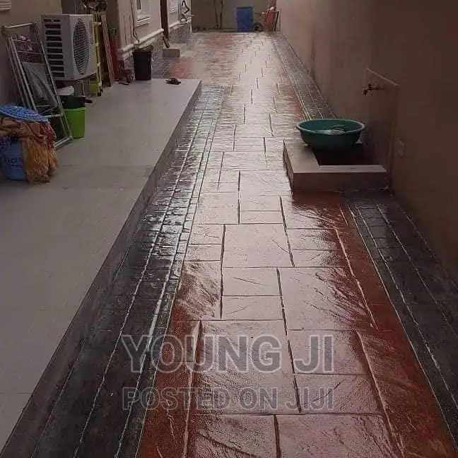 Compound Concrete Stamping Design