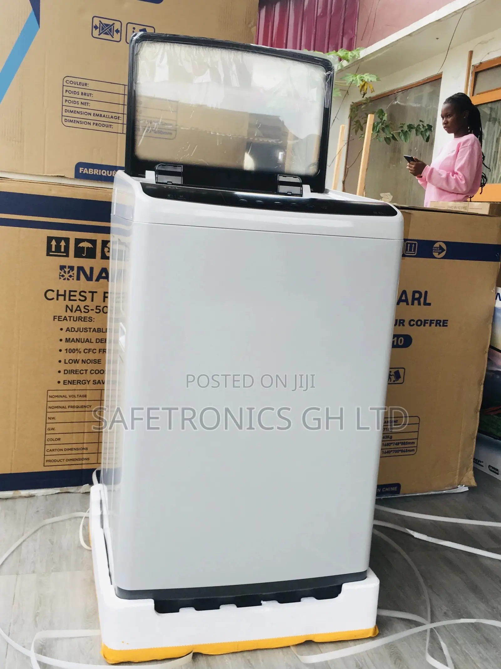  TCL 8kg Washingmachine Topload Semiautomatic Lasting Gray