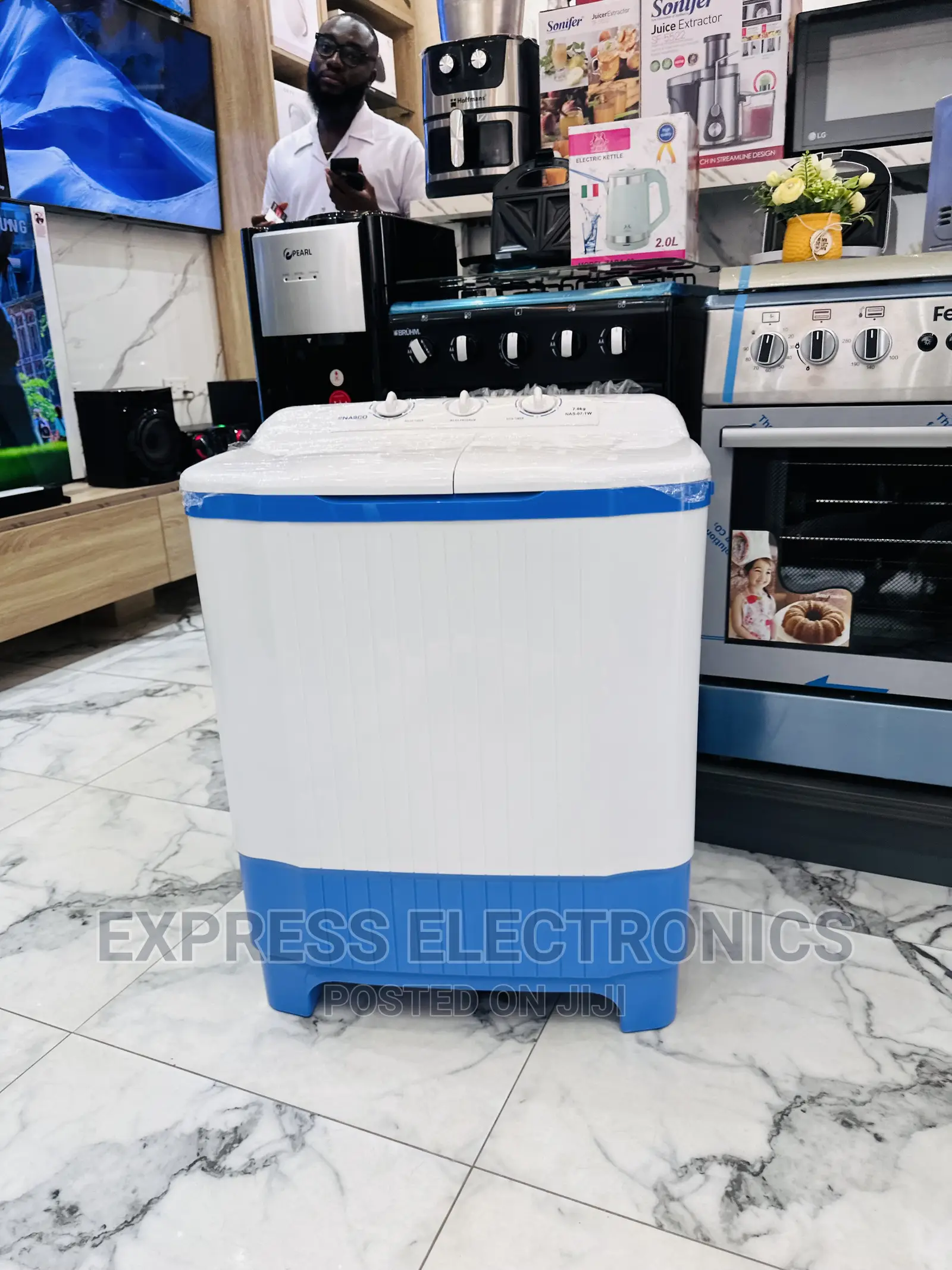 Twin Spin Magic Nasco 7kg Topload WM