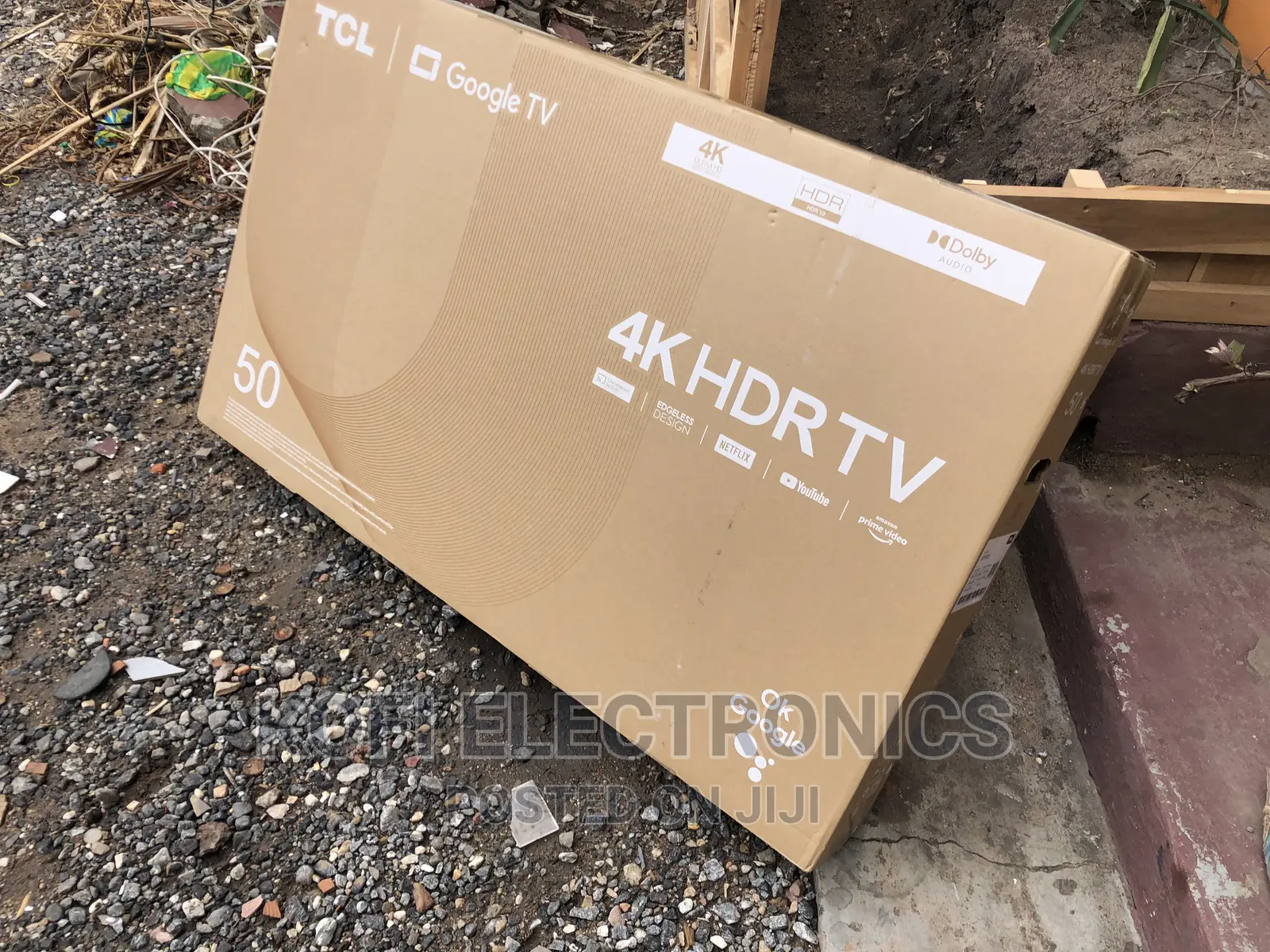 For Sale- TCL 50′′ HDR Frameless Google TV 50P635