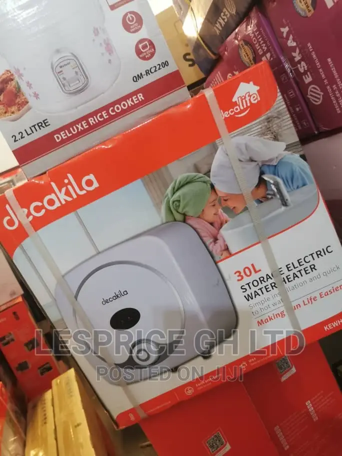 Standard Use~Decakila 30L Water Heater