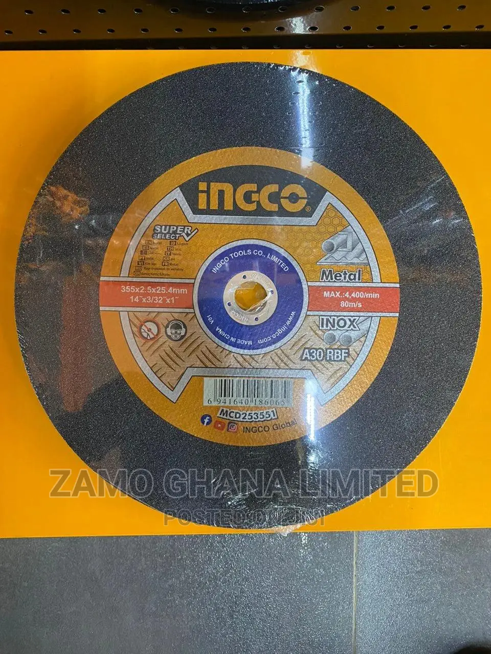 Metal Cutting Disc 14" - McD253551