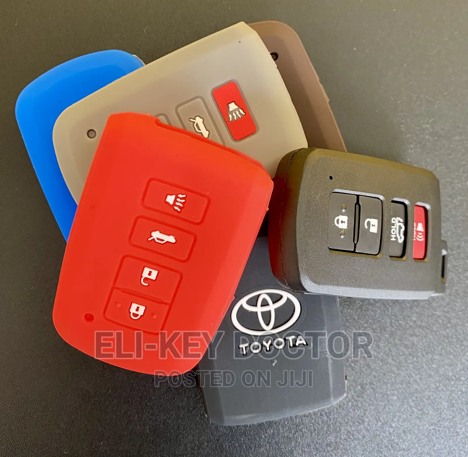 Protective Silicon Cases for Toyota Corolla Camry Smart Key