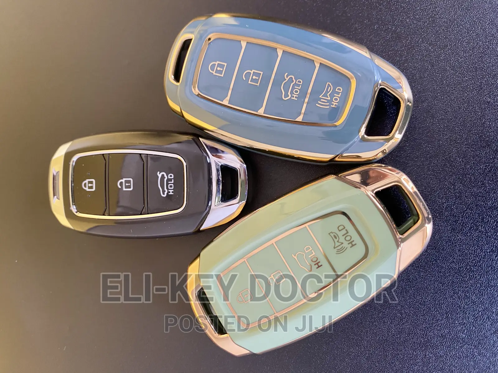 TPU Smart Key Cover for Hyundai Santafe Elantra