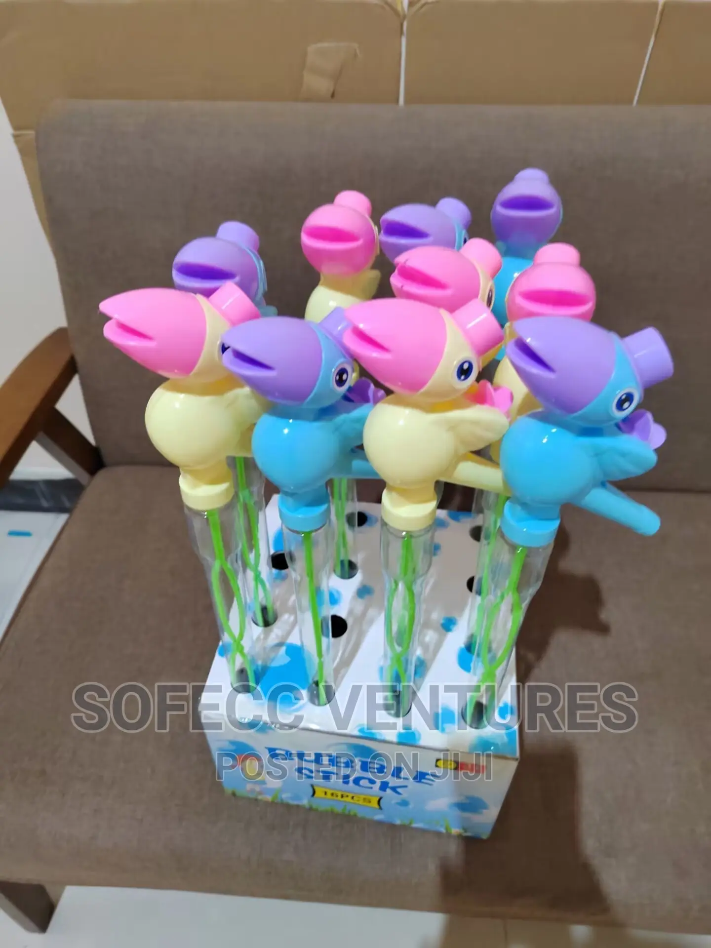 Whistle Bubble Sticks