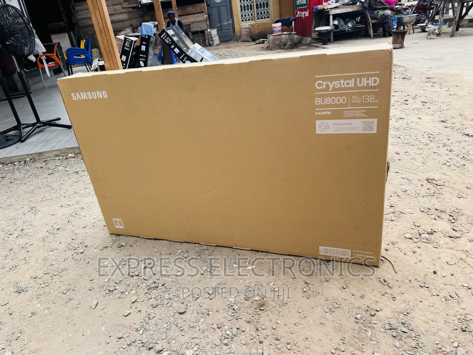 Cinematic Vision Slim Samsung UHD Smart 55”Tv