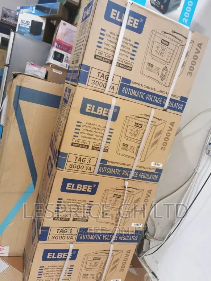 High Efficiency ~Elbee 3000va Stabilizer