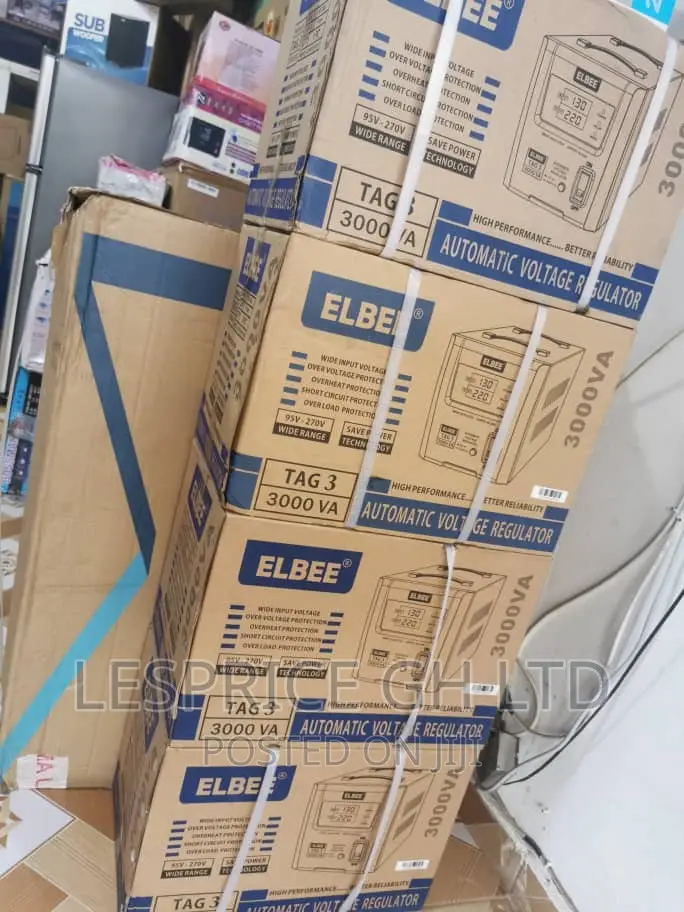 Super Quality ~Elbee 3000VA Stabilizer