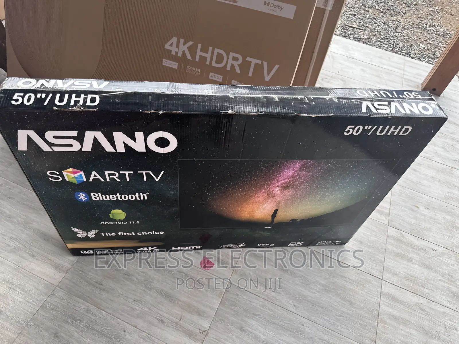 The Big Screen Display Android Asano 50”Uhd Smart Tv