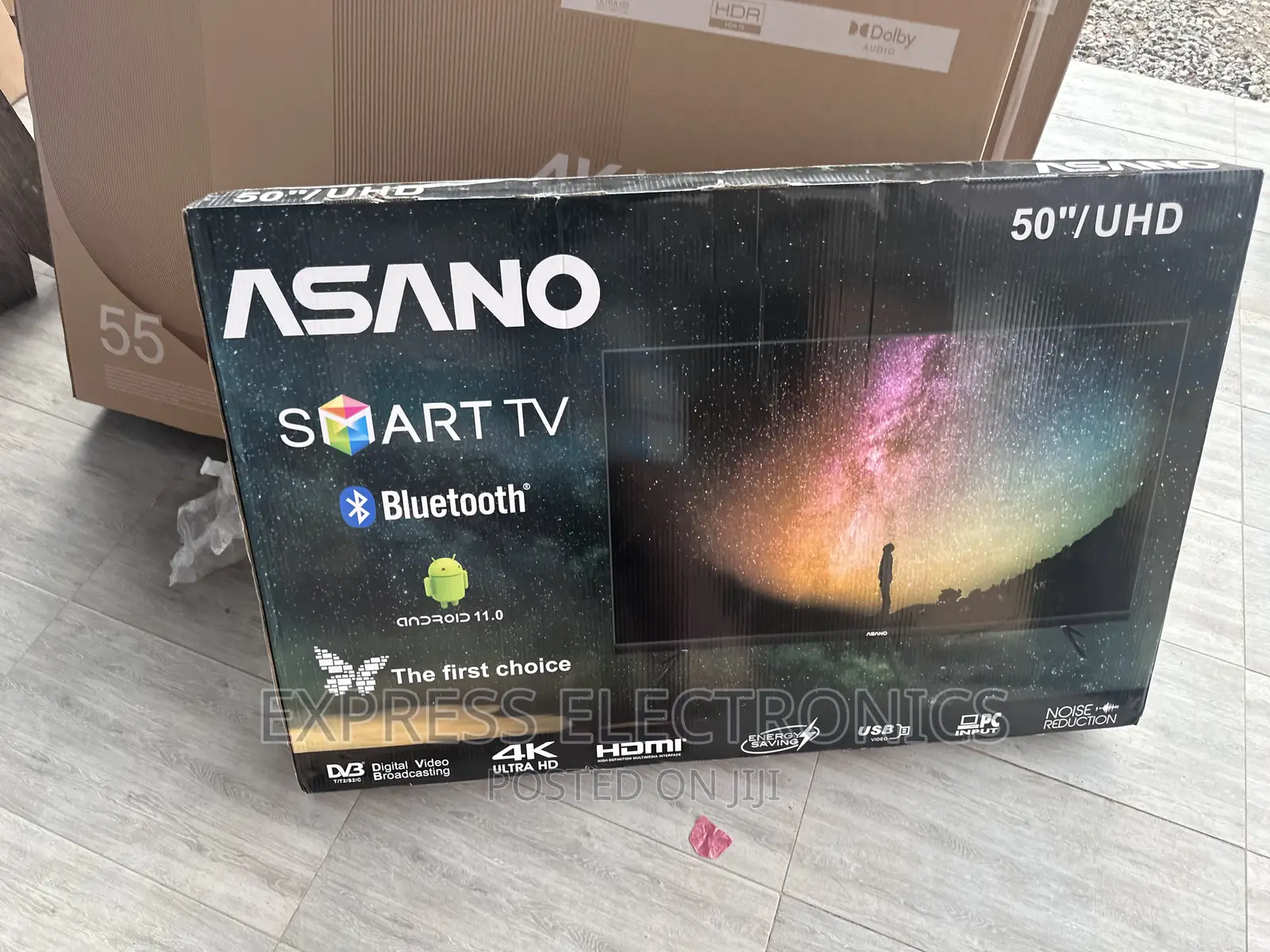 The Big Screen Display Android Asano 50”Uhd Smart Tv