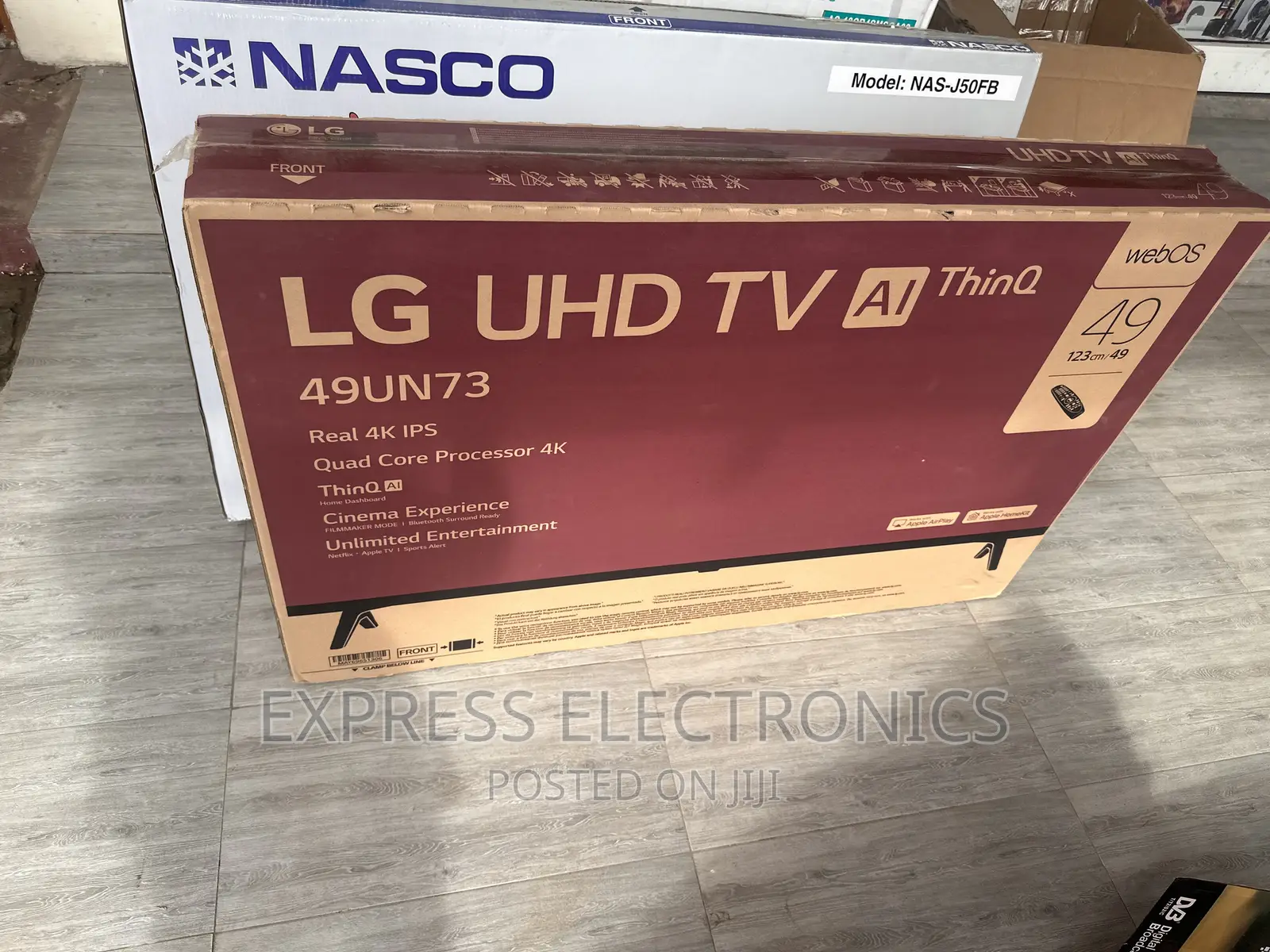 Very Nice Display UHD Smart Lg 49”Un7340