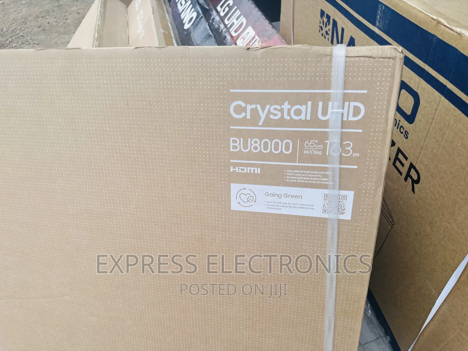 Crystal Clear Entertainment UHD Smart 65” Bu8000 Tv