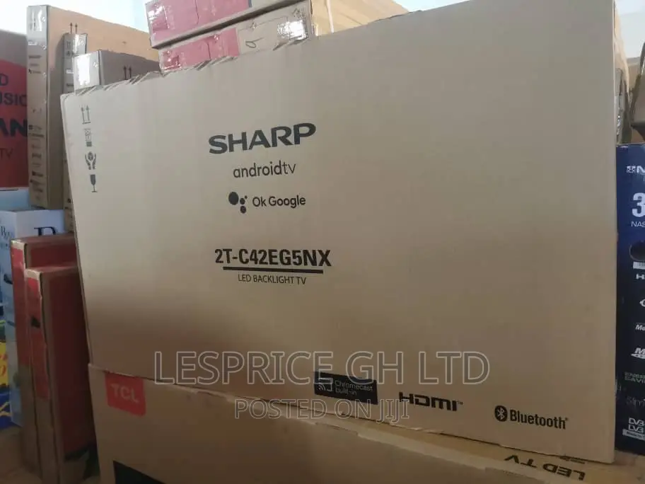 Sharp 42”-Android Brand New TV
