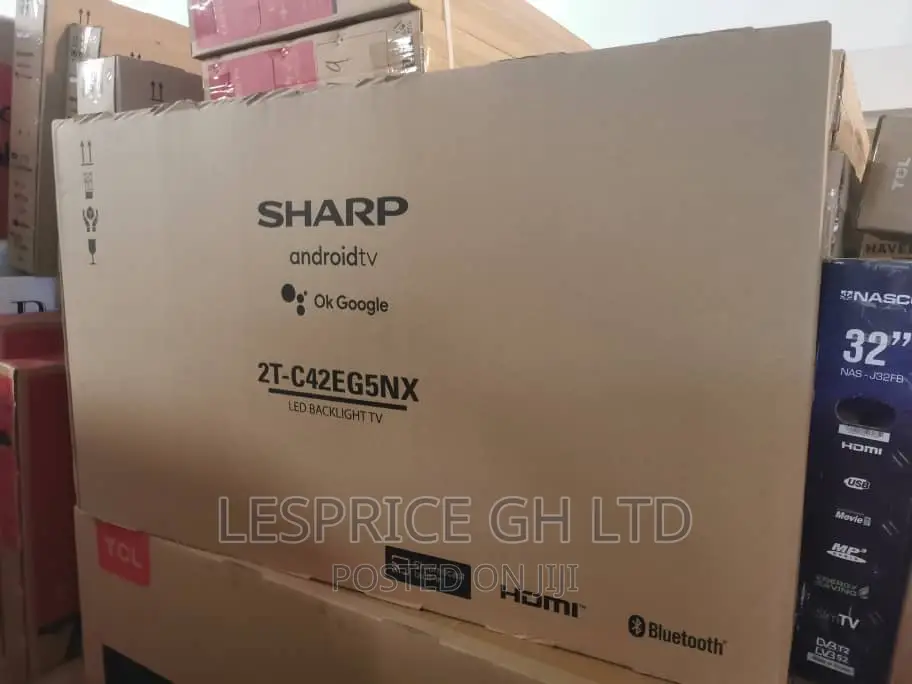 Exclusive ~Sharp 42” Smart Android TV