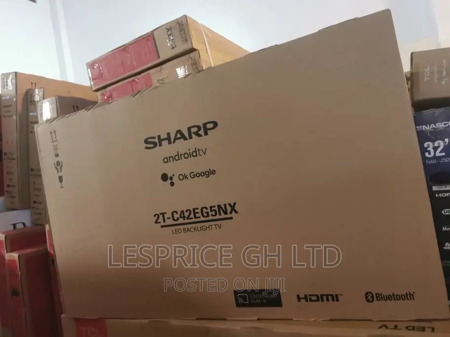 Sharp 42” Android Smart TV Edgeless Design