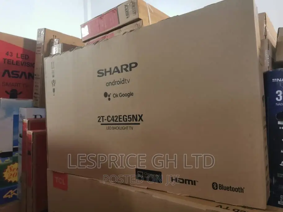 Sharp 42” Android Smart TV Ok Google Wi-Fi