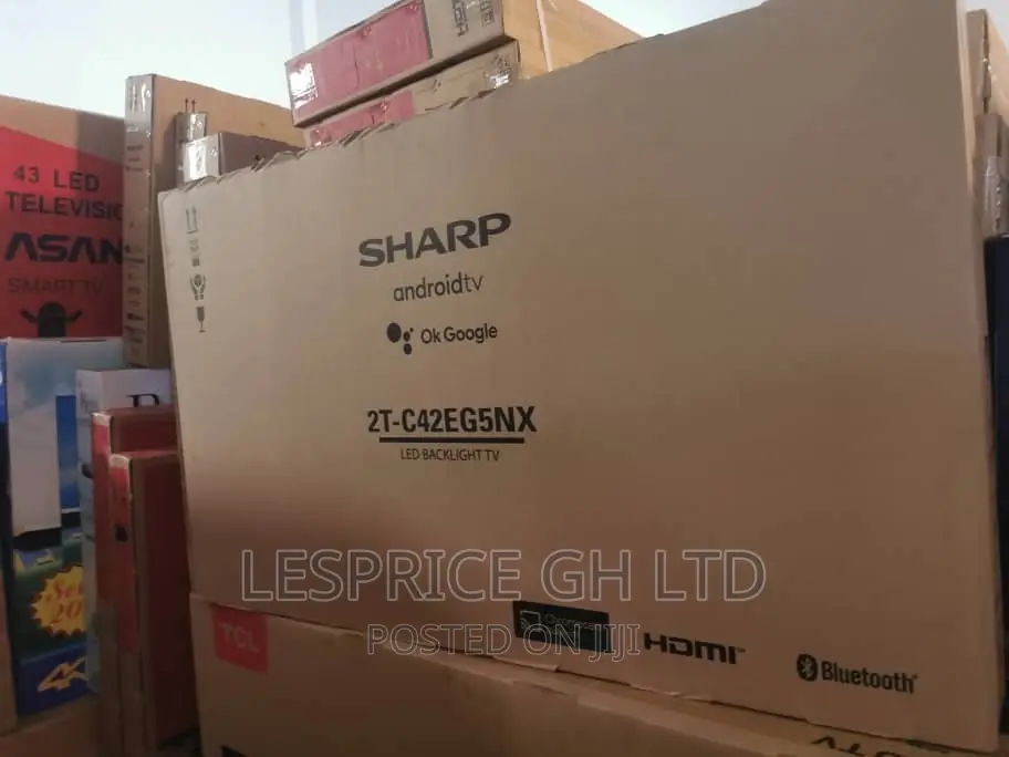 Sharp 42” Android Smart TV Ok Google Wi-Fi