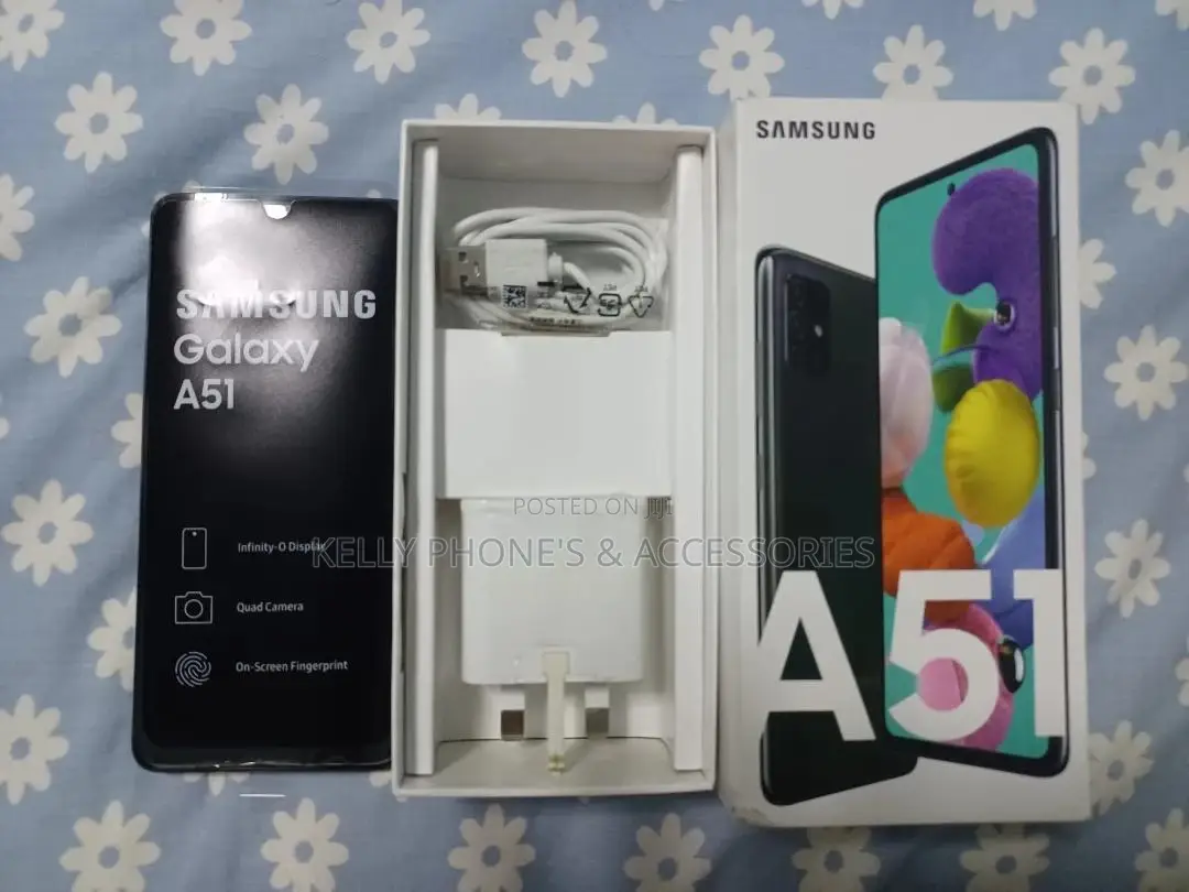 New Samsung Galaxy A51 128 GB Black