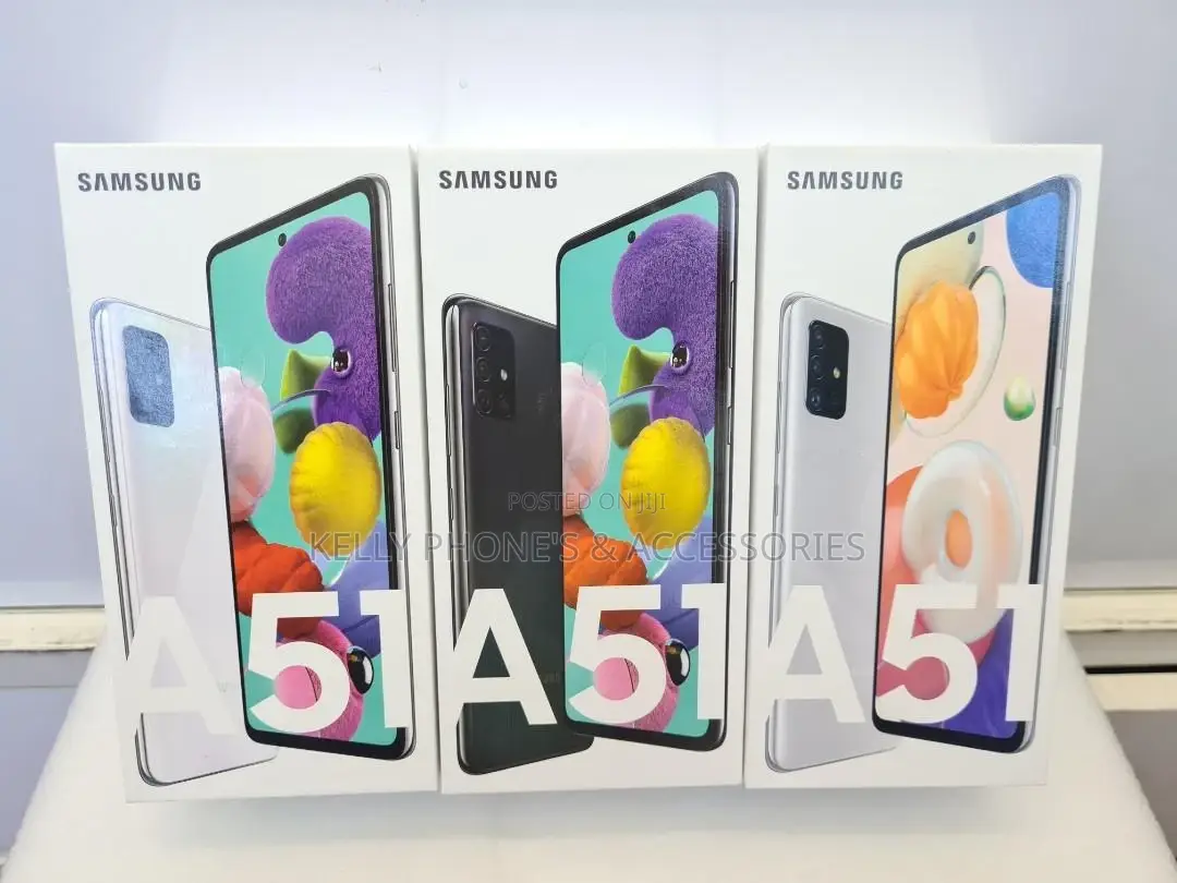 New Samsung Galaxy A51 5G 128 GB White