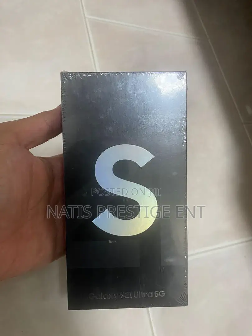 New Samsung Galaxy S21 Ultra 5G 256 GB Black