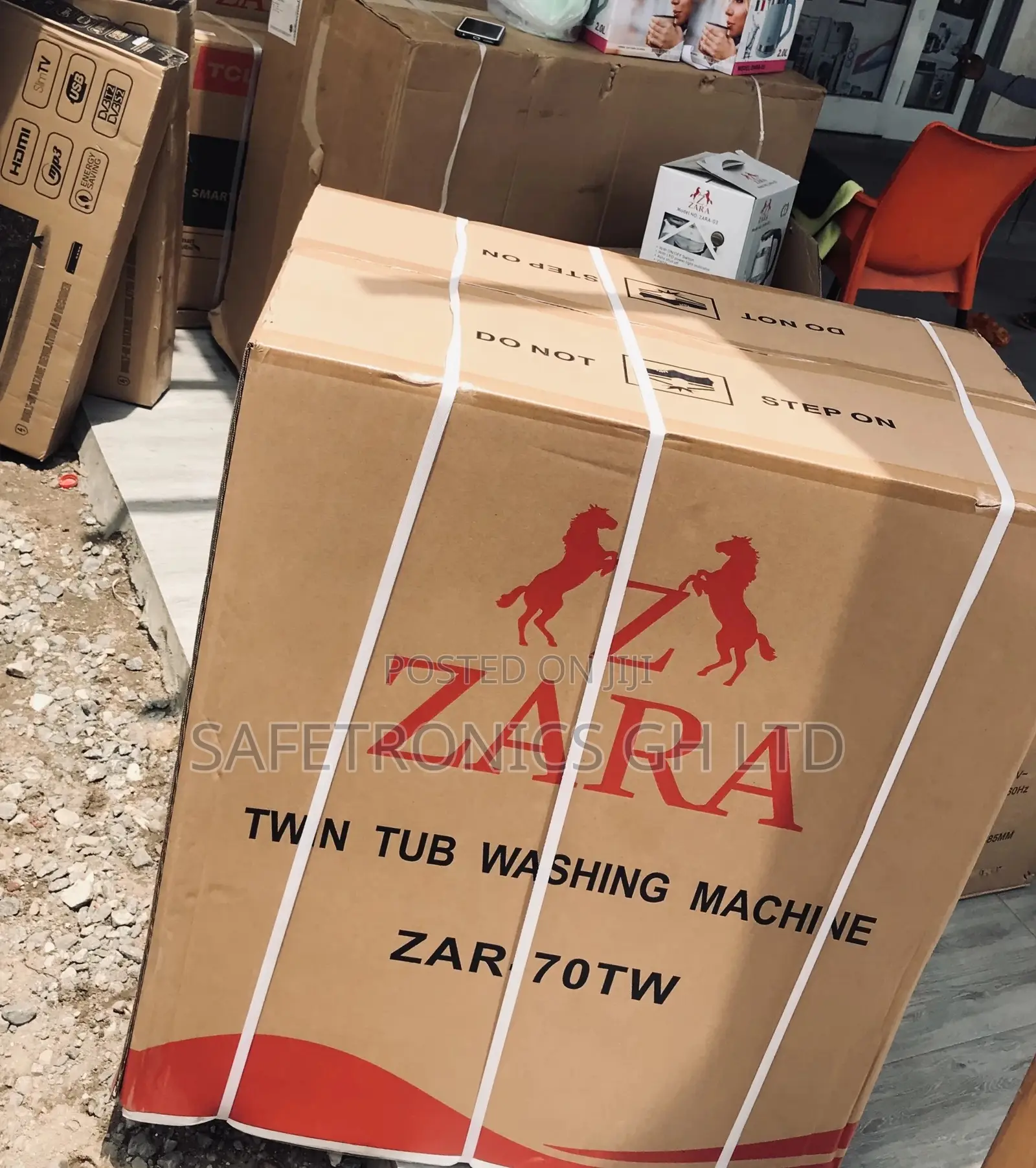 Electric 7kg Washingmachine Zara Semiautomatic Topload 