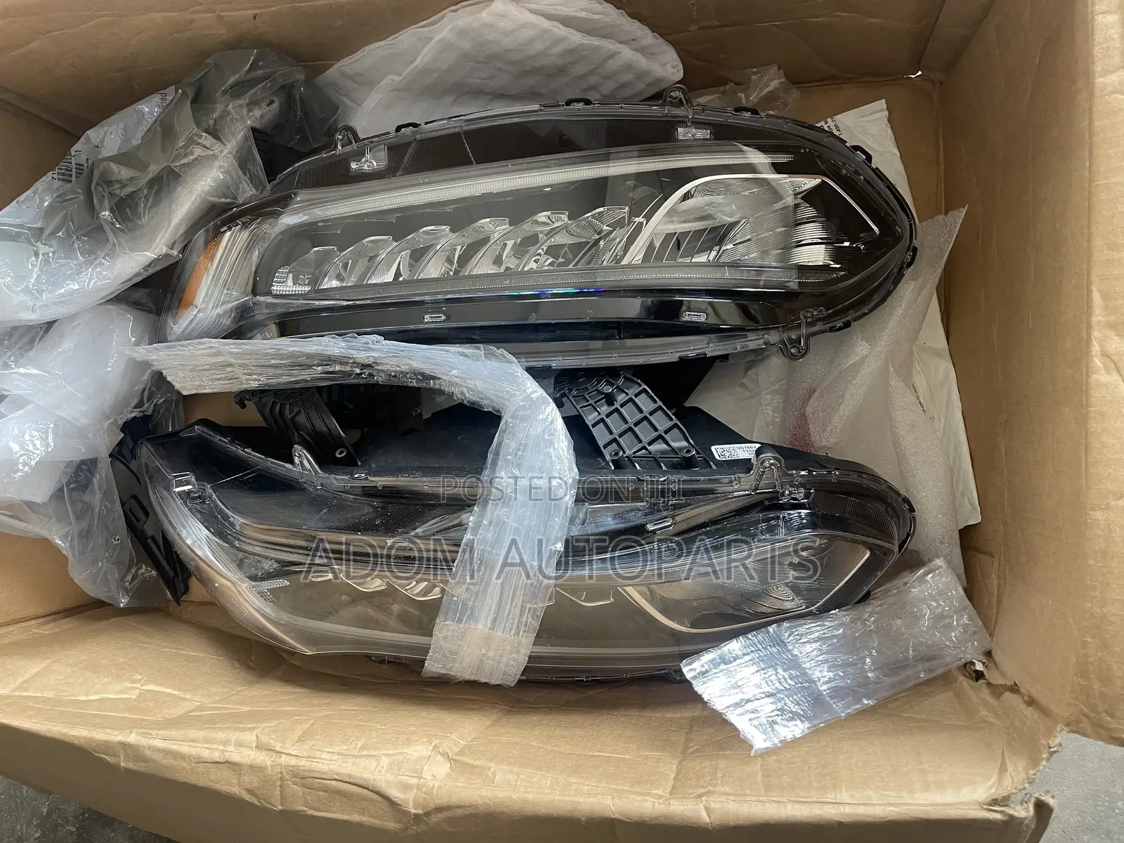Honda Accord Led Headlight 2018 2019 2020 2021 2022