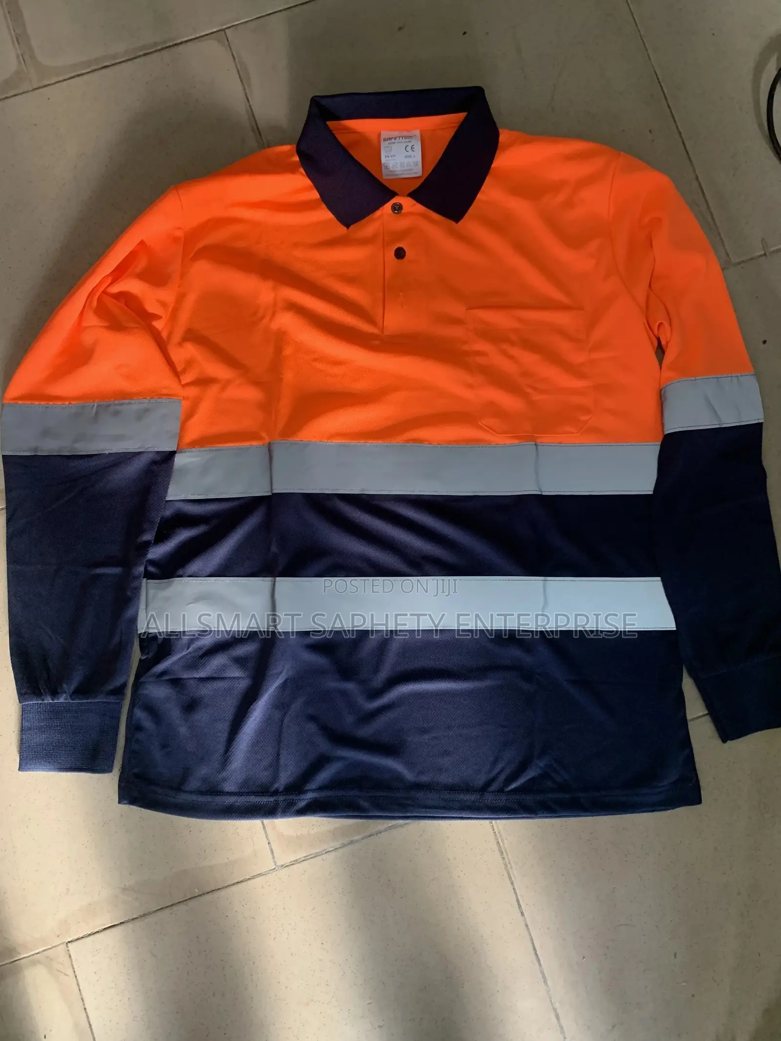 Safety Uniform or Reflective Top Long Sleeve